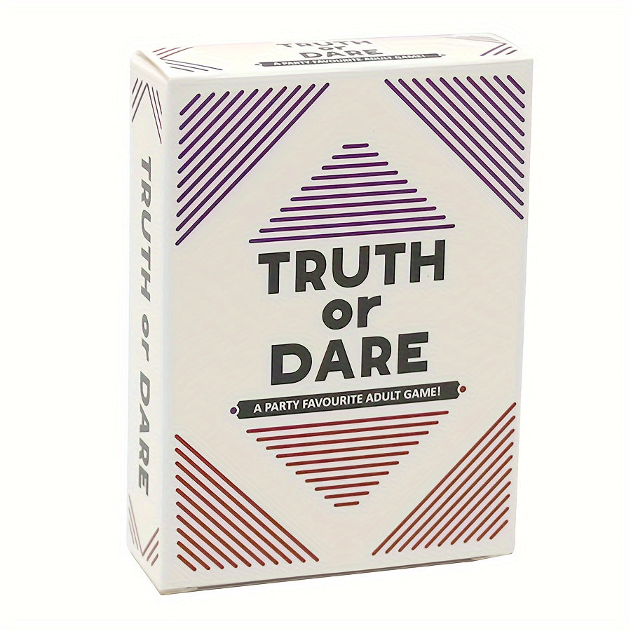 Truth or Dare Card Game – Fun Party Game for Adults – Hilarious Icebreaker for Game Night, Family Gatherings, and Office Events – Great Gift Idea