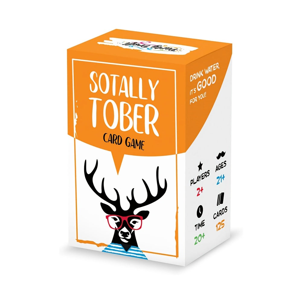 Sotally Tober Hilarious Adult Drinking Card Game | Fun & Wild Party Game for Game Nights - 1 box of cards - card games - Homeward Trends