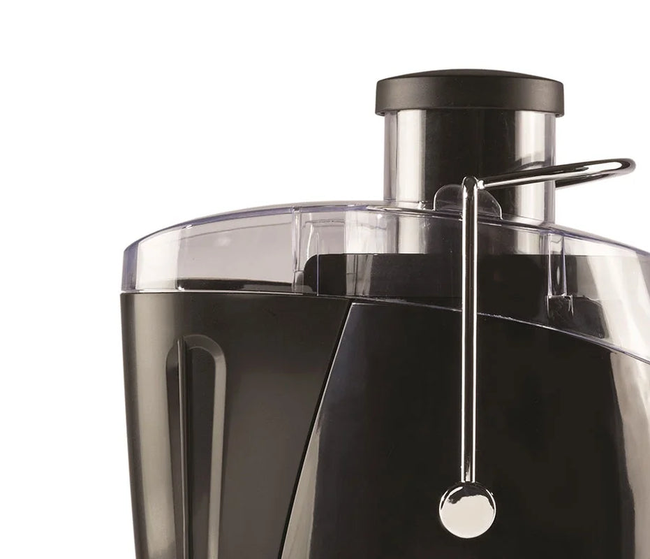 400W Dual-Speed Juice Extractor with Graduated Measuring Jar, Black Finish