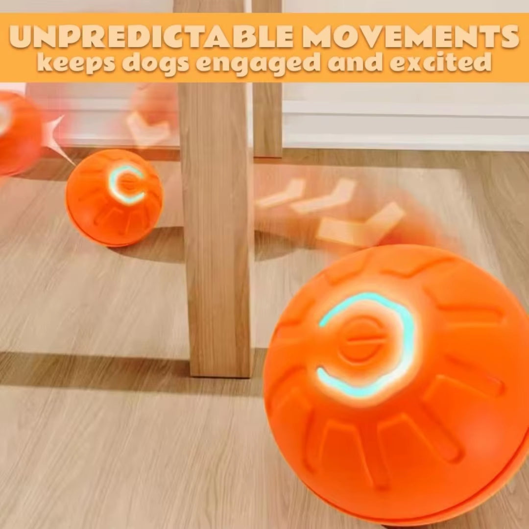 Smart Bouncing Pet Ball – Interactive Gravity Electric Toy for Dogs & Cats