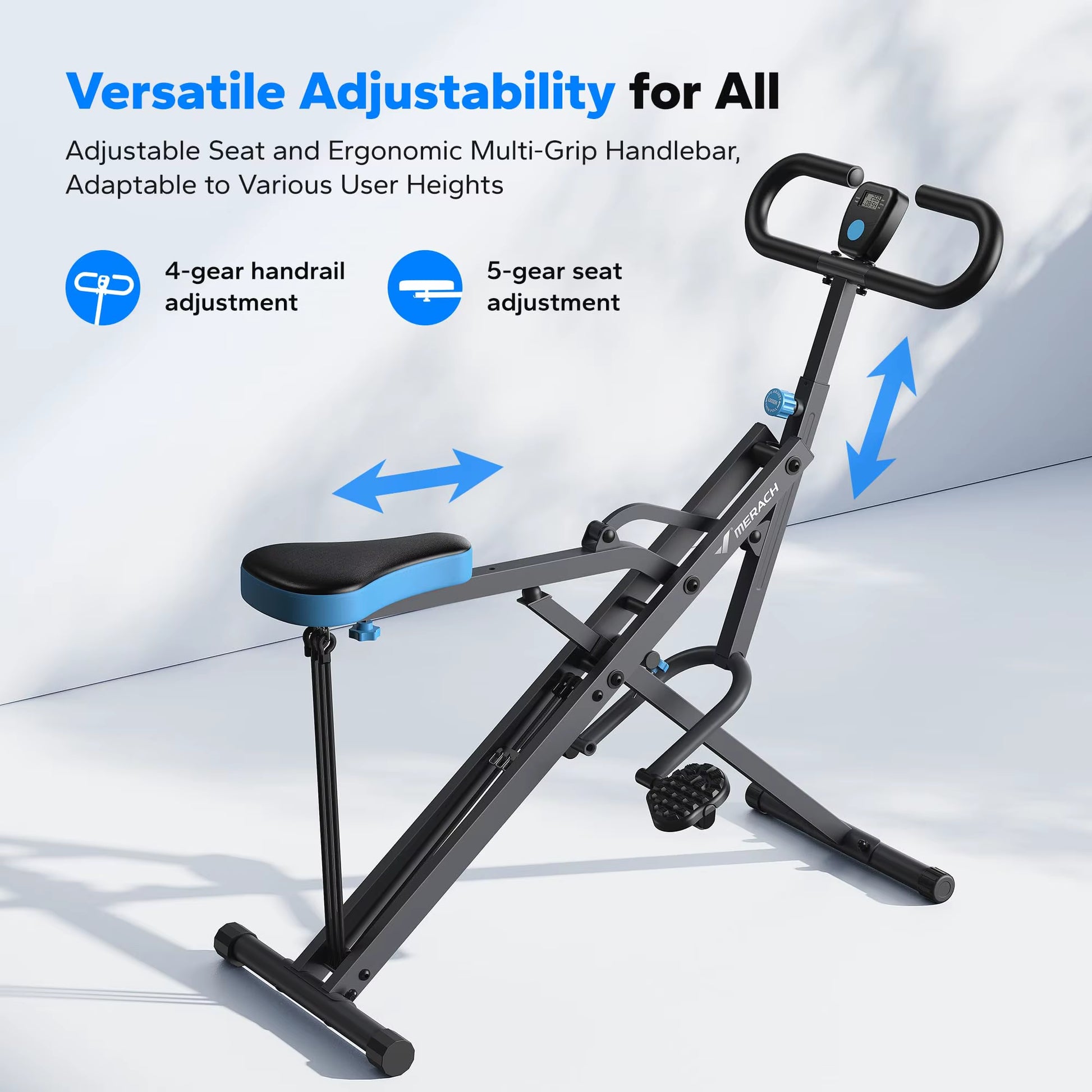 2-in-1 Squat & Rowing Machine 