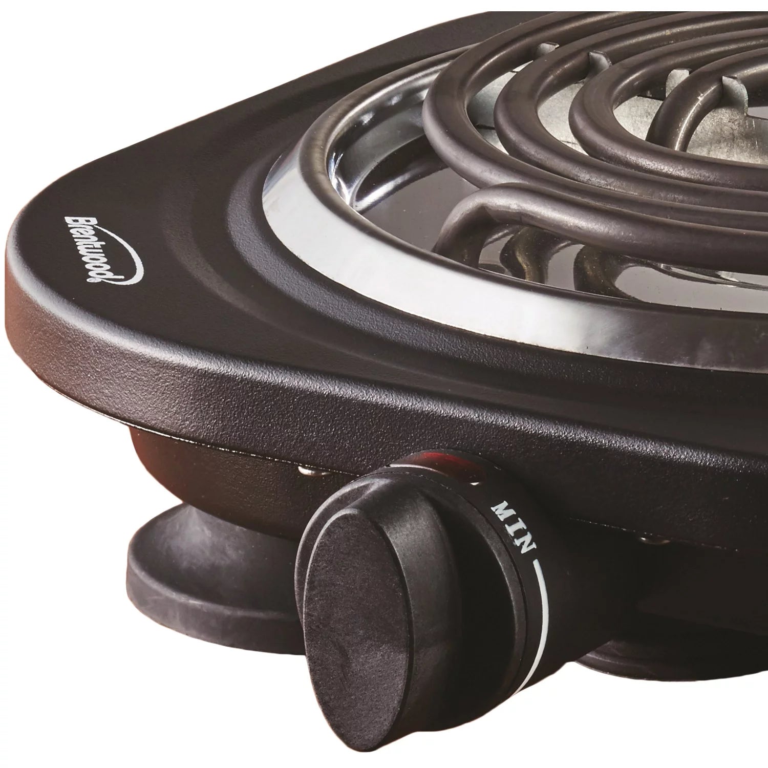 1,000-Watt Single Electric Burner (Black)