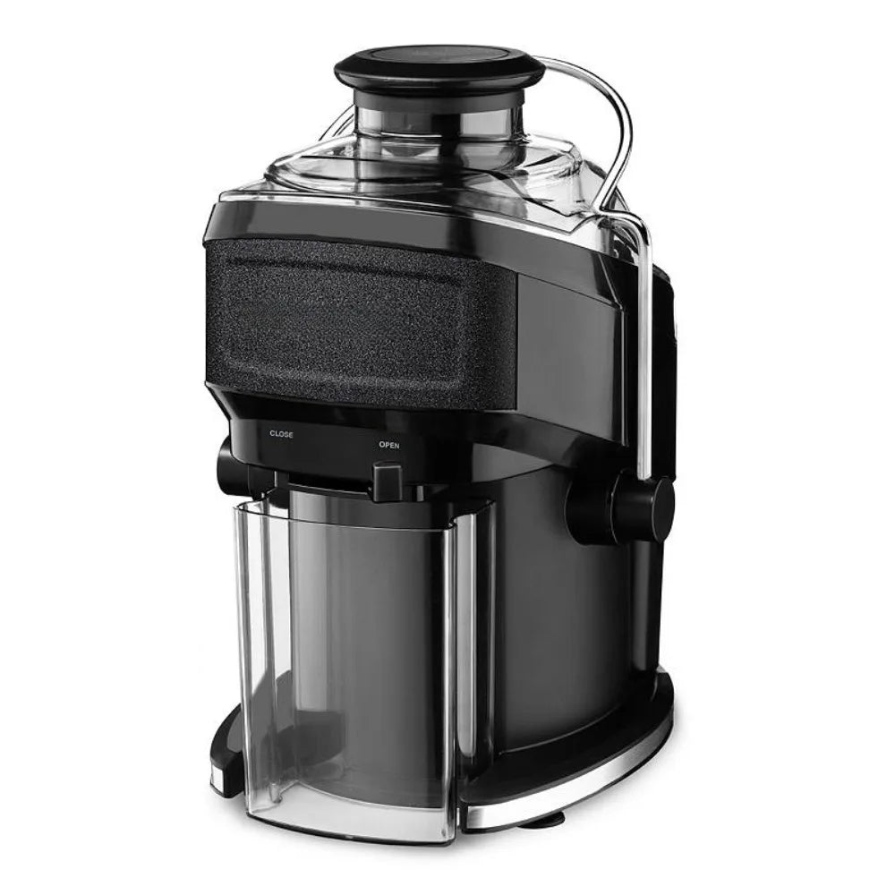 Compact Black Juice Extractor – Desktop Juicer | Kitchen Appliance & Home Gadget