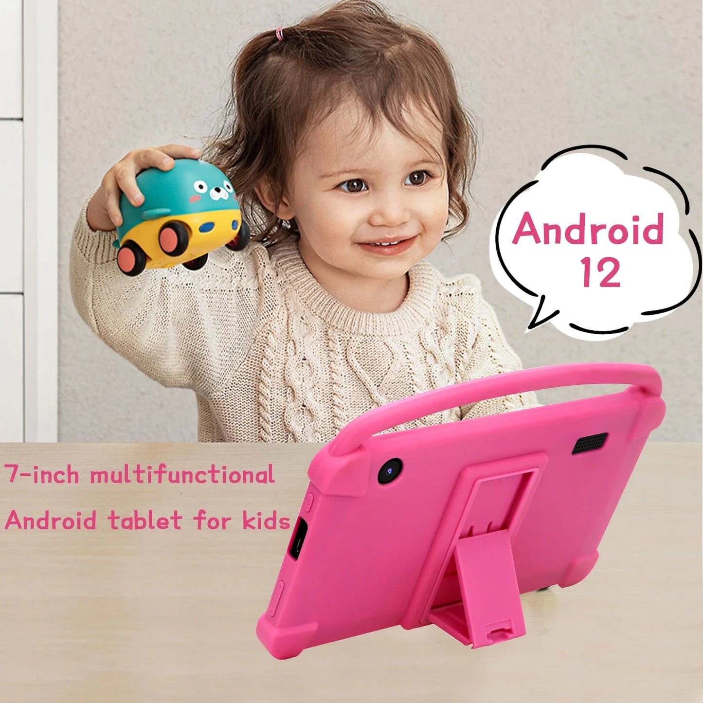 Tablet 7 Inch, Kids Tablet 4GB 32GB ROM Tablet for Kids