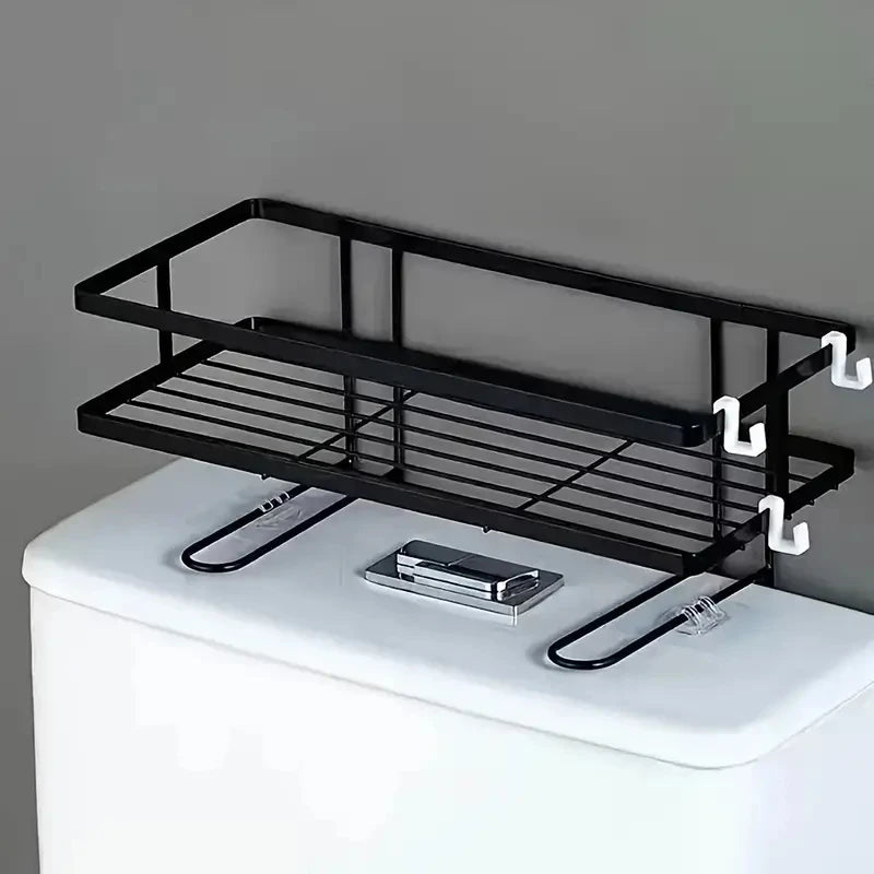 Over-the-Toilet Bathroom Storage Shelf - Organizer Rack for Bathroom Accessories - Homeward Trends