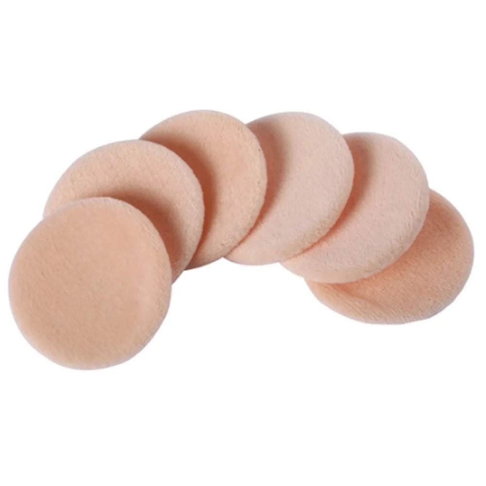 6pcs Makeup Blender Beauty Sponge Cosmetic Puff Soft Foundation Powder Sponge Puff Women Facial Make Up Accessories Beauty Tools