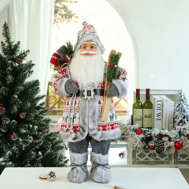 60cm Big Santa Claus Doll Christmas Decorations New Year Home Room Decoration Gift - Homeward Trends