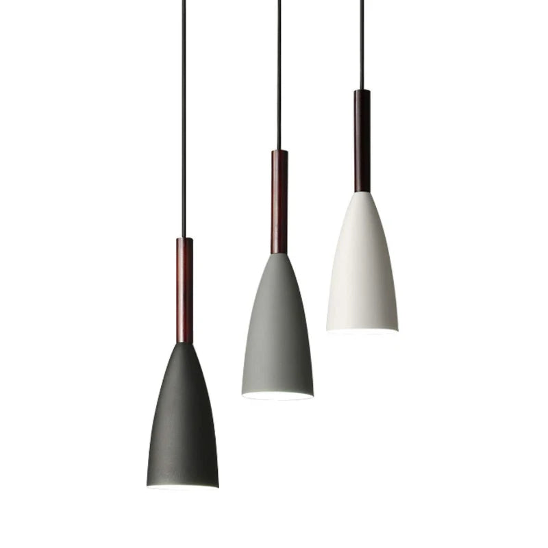 Modern Nordic 3-Head Pendant Light - Minimalist Fixture for Dining Table, Kitchen Island & Bedroom - Homeward Trends