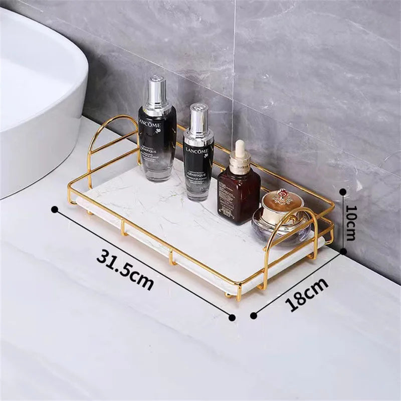 Waterproof Bathroom Storage Shelf Simple Style Shower Organizer Rack - single wihte - accessories - Homeward Trends