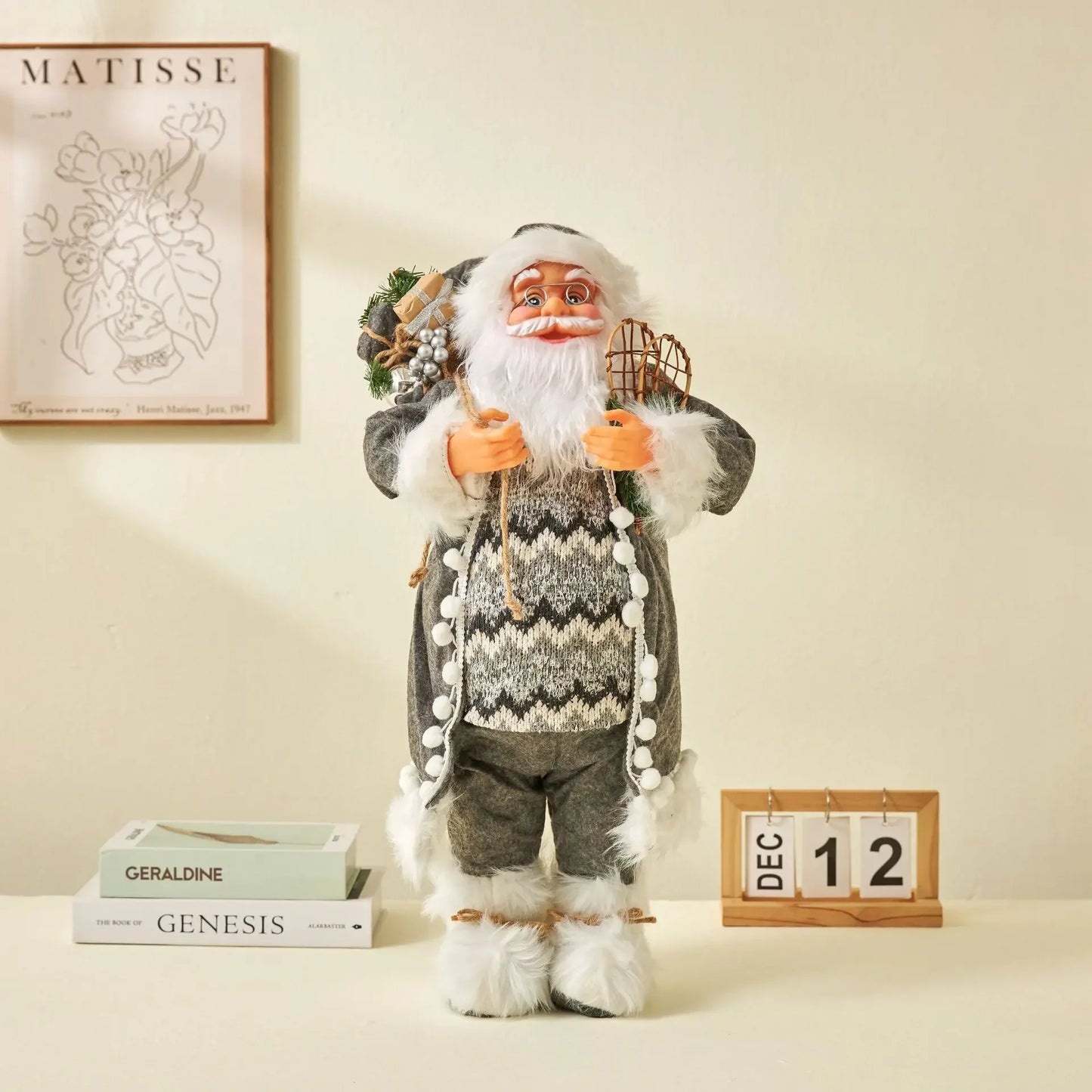 60cm Big Santa Claus Doll Christmas Decorations New Year Home Room Decoration Gift - Homeward Trends