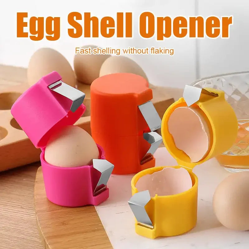 Portable Egg Shell Opener – Handheld Kitchen Egg Shell Crusher & Separator for Easy Use