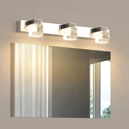 Modern LED Crystal Wall Sconce - Bedroom, Bathroom, Living & Dining Room Decor Lighting Fixture - Homeward Trends