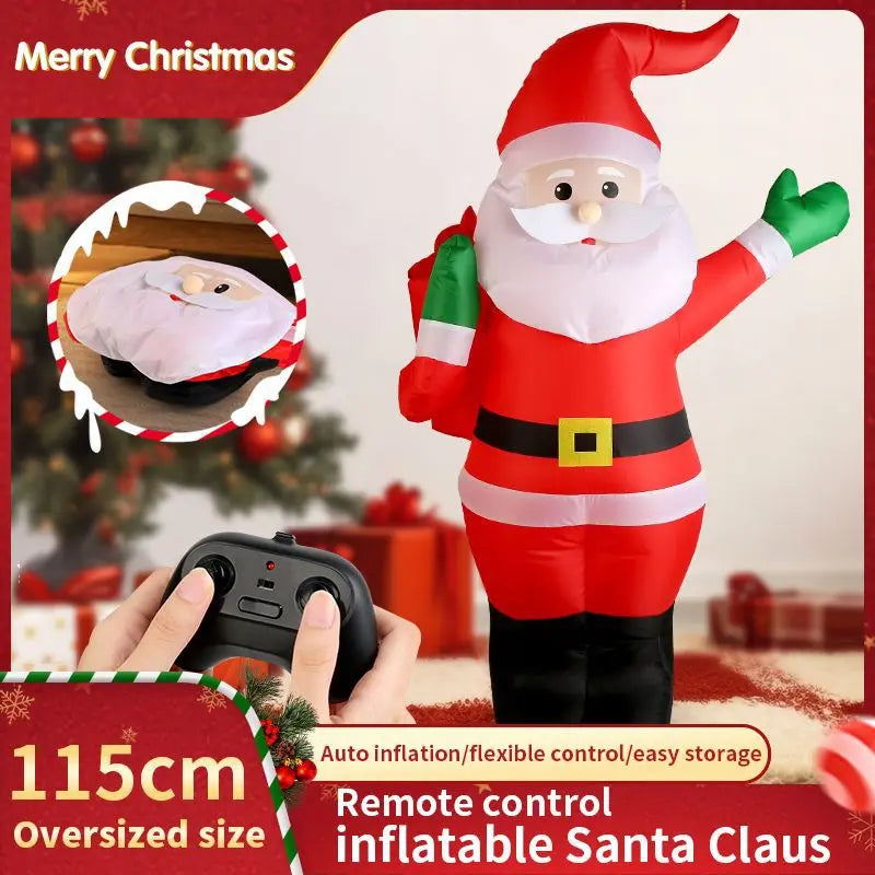 Inflatable Santa Claus - Festive Home Decoration for Indoor & Outdoor Christmas Display - Homeward Trends