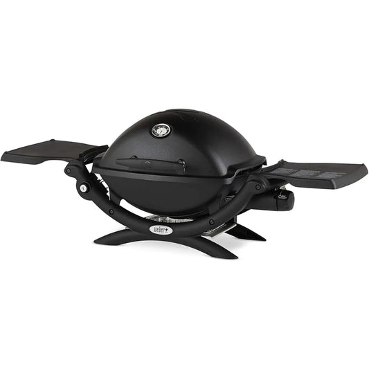 Weber Q1200 Liquid Propane Grill, Black - Homeward Trends