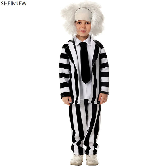 Children's Underworld Master Cosplay Costume – Halloween, Carnival, and Stage Performance Dress-Up Suit