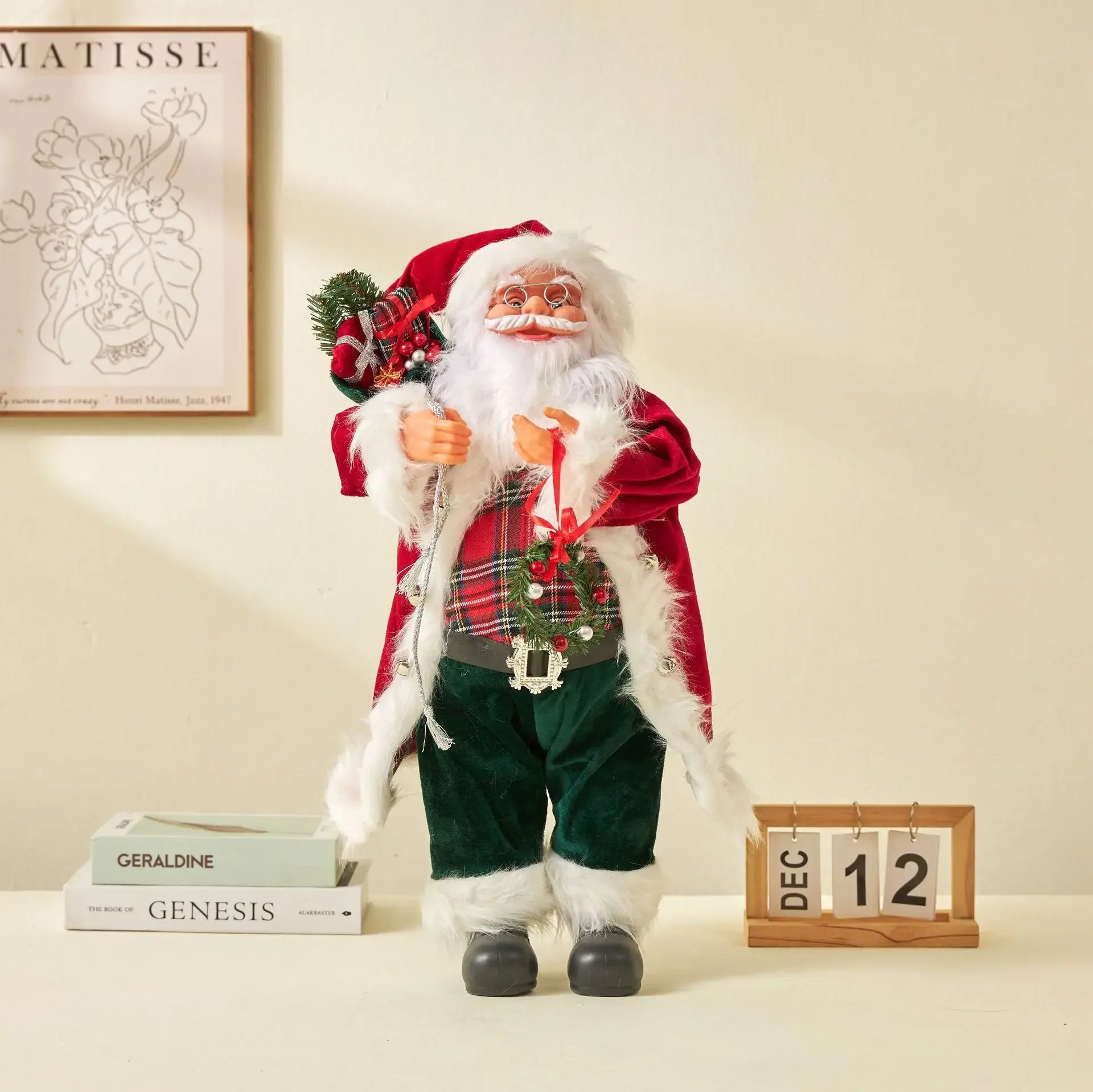 60cm Big Santa Claus Doll Christmas Decorations New Year Home Room Decoration Gift - Homeward Trends