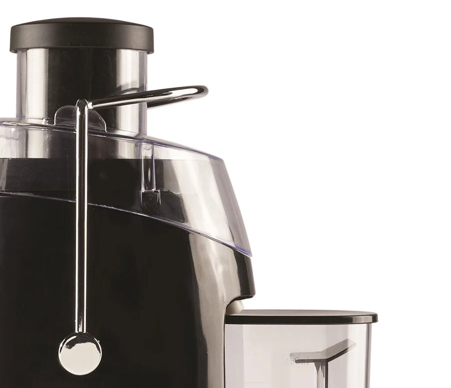 400W Dual-Speed Juice Extractor with Graduated Measuring Jar, Black Finish