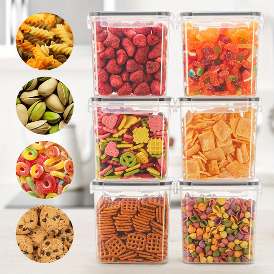 Airtight Food Storage Set – 30/48/84pcs BPA-Free Pantry Organizer with Reusable Labels - 48pcs(24 Cans + 24 Lids) Explosive Price - storage containers - Homeward Trends