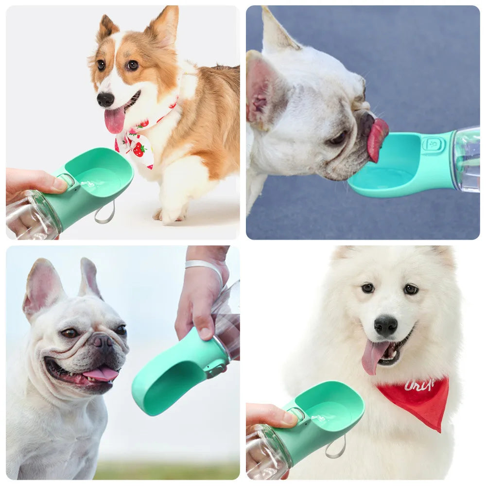 Portable Dog Water Bottle Food and Water Container for Dog Pets Feeder Bowl Outdoor Travel Drinking Bowls Water Dispenser