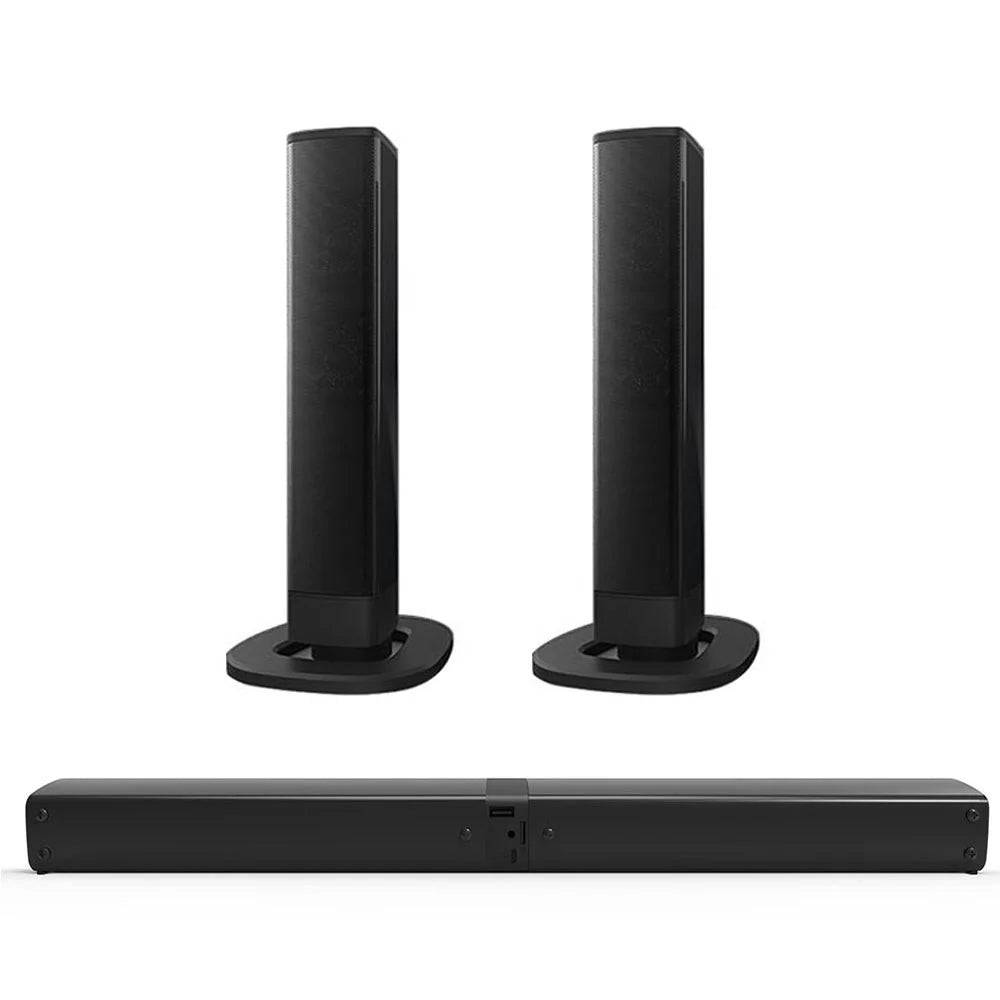 Portable Surround Sound Bar Bluetooth Wireless Subwoofer Home Theater System