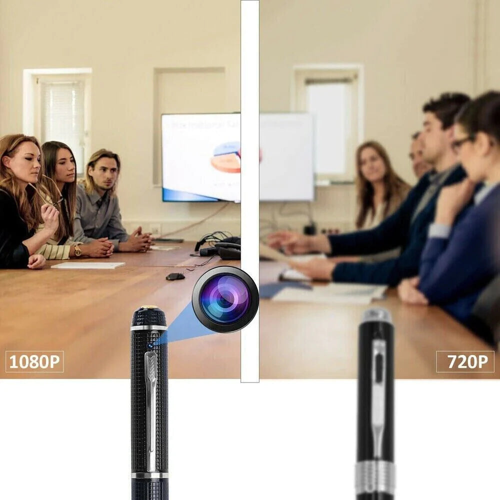 Hidden Cam Pocket Pen Camera 1080P HD Mini Body Video Recorder DVR Security USB - Homeward Trends