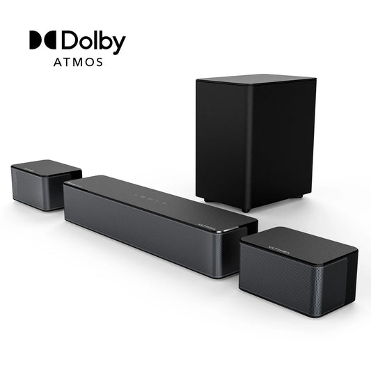 Poseidon M4T 5.1 Dolby Atmos Sound Bar, 410W Peak Power Surround Sound Bar